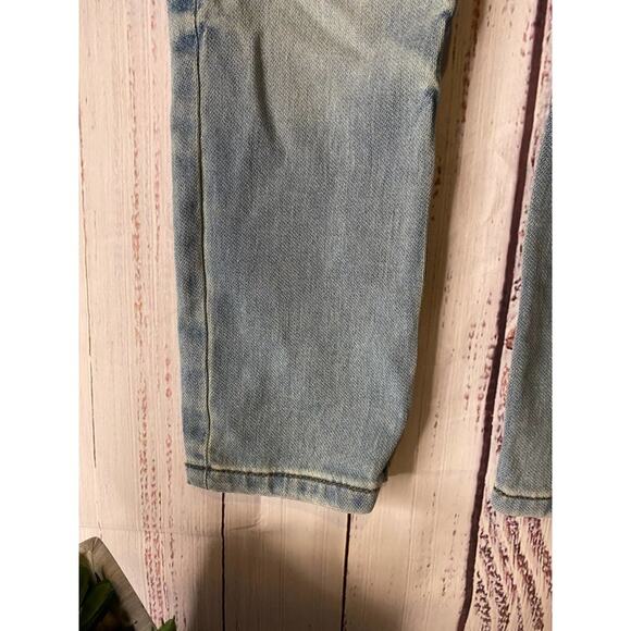 Cat & Jack Slim Super Stretch Blue Jeans Girls Sz 6 - Picture 7 of 12